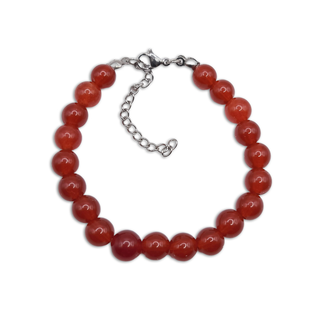 Naturstein-Armband Karneol 8mm