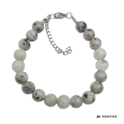 Naturstein-Armband Kiwi-Jaspis 8mm - KI optimiert