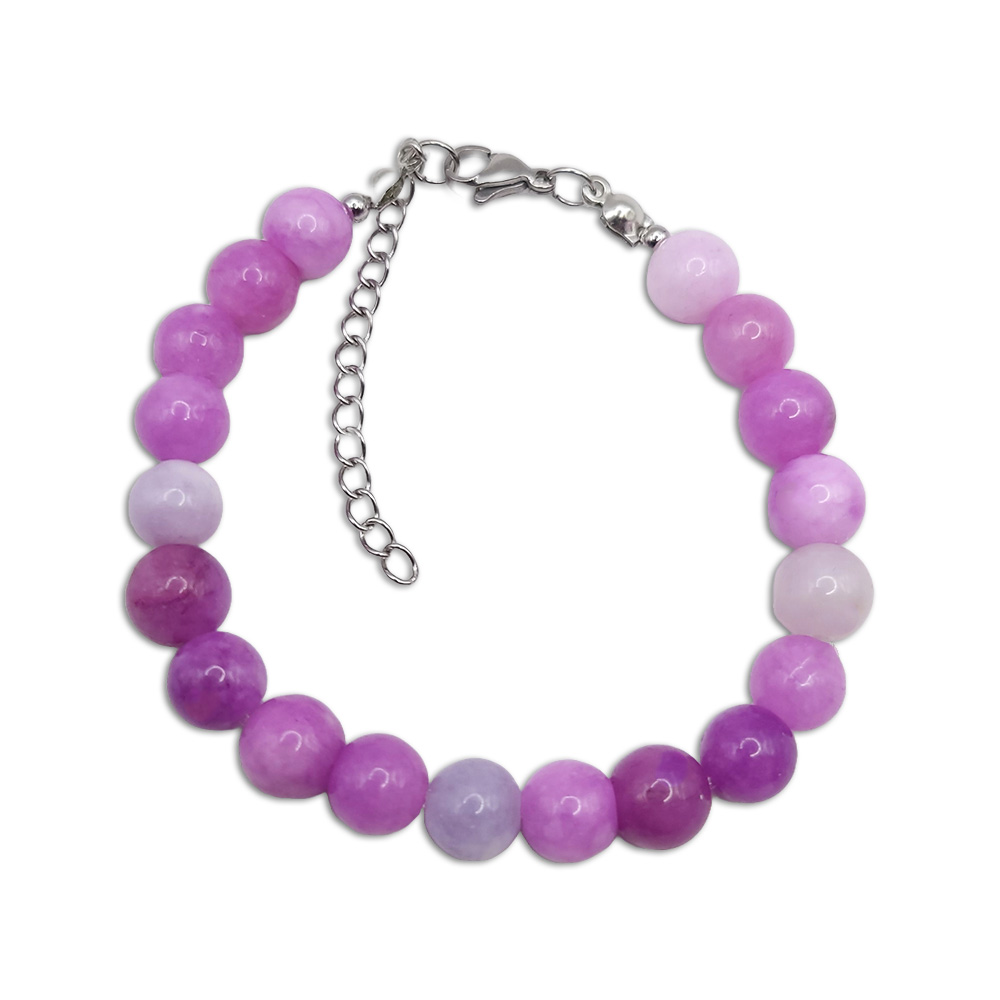 Naturstein-Armband Lepidolit 8mm