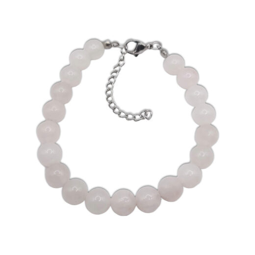 Naturstein-Armband Mondstein 8mm