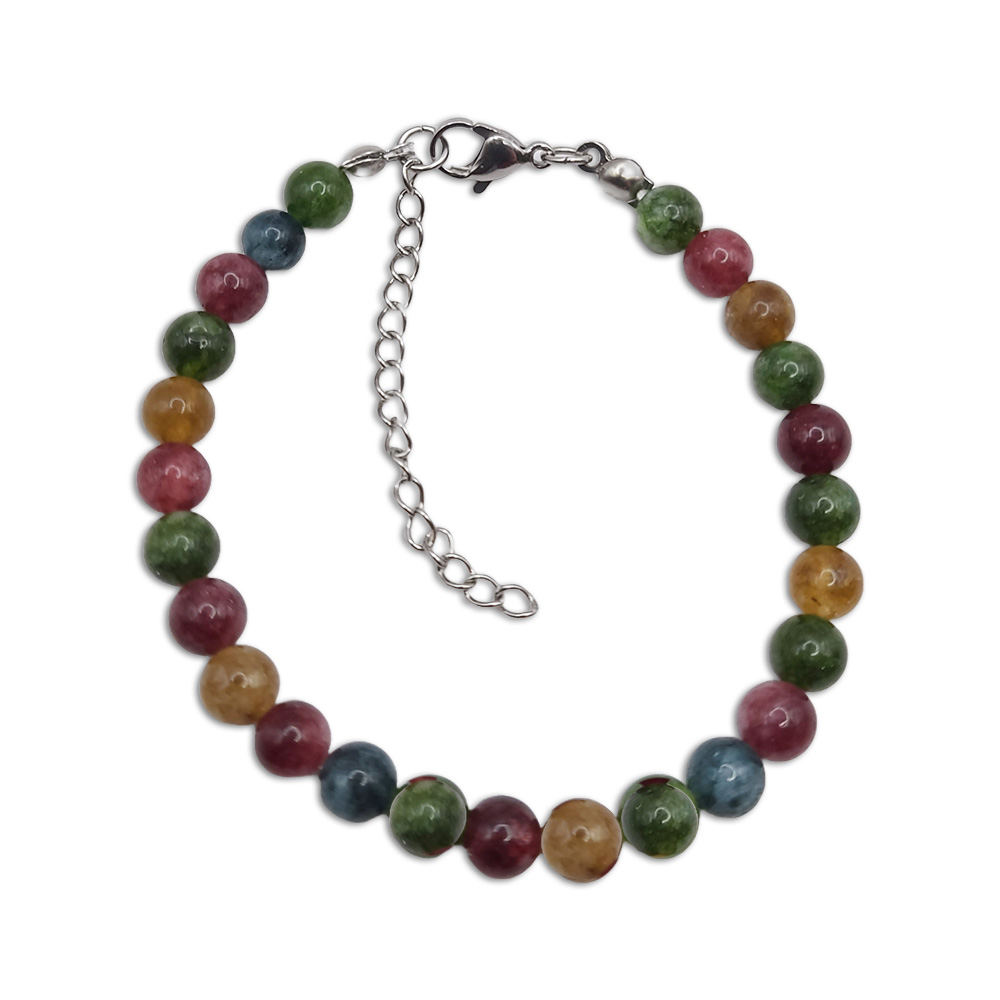 Naturstein-Armband Turmalin 6mm