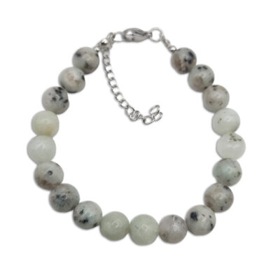 Natur-Edelstein-Armband „Kiwi-Jaspis“ 8mm