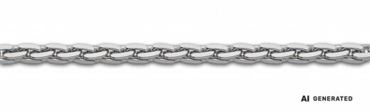Ährenmuster-Kette - KI-generierte künstlerische Interpretation dieser Kette