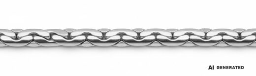Anker-Kette gedrückt - KI-generierte künstlerische Interpretation dieser Kette