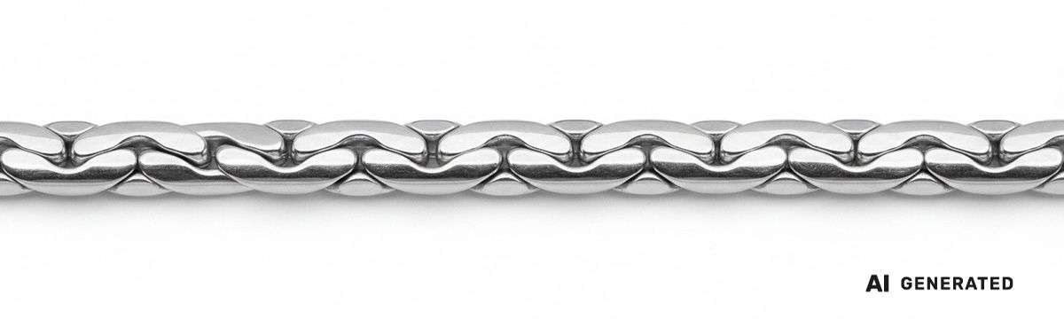 Anker-Kette gedrückt - KI-generierte künstlerische Interpretation dieser Kette