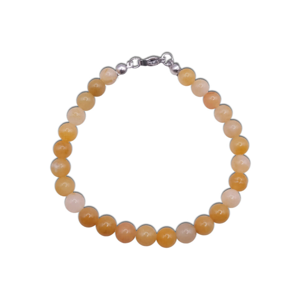 Natur-Edelstein-Armband "Goldtopas" 6mm