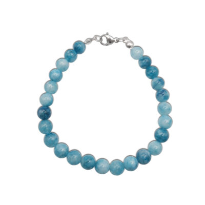 Natur-Edelstein-Armband „Larimar“ 6mm