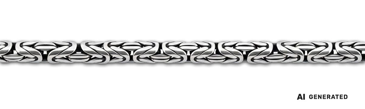 Byzantiner-Kette - KI-generierte künstlerische Interpretation dieser Kette
