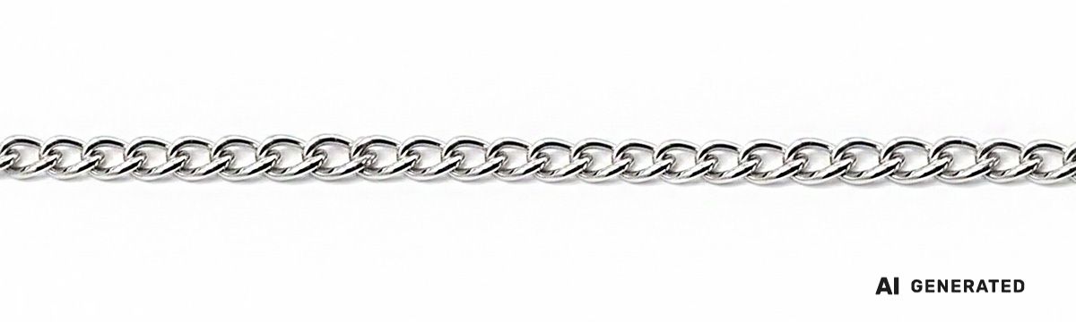 Gourmette-Kette - KI-generierte künstlerische Interpretation dieser Kette