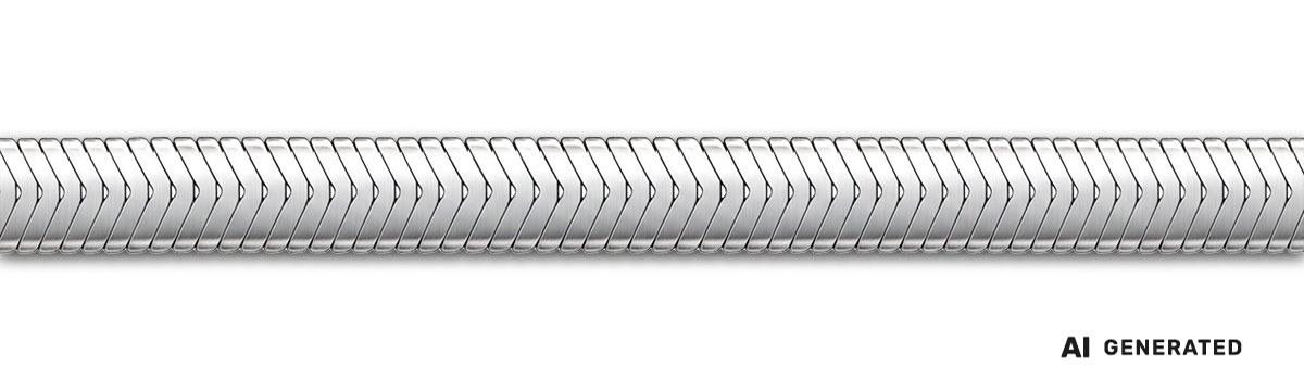 Herringbone-Kette - KI-generierte künstlerische Interpretation dieser Kette