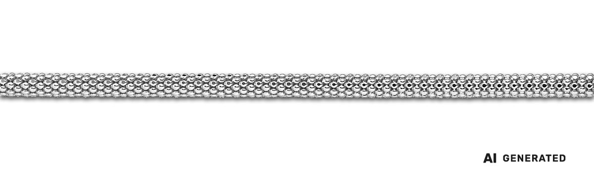 Himbeer-Kette - KI-generierte künstlerische Interpretation dieser Kette