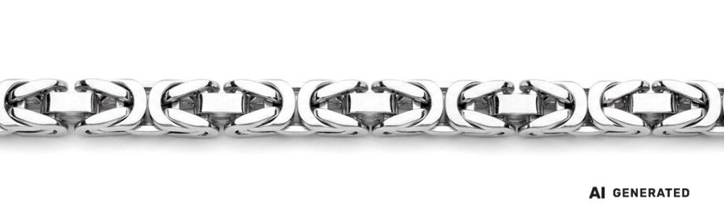 Königs-Kette - KI-generierte künstlerische Interpretation dieser Kette
