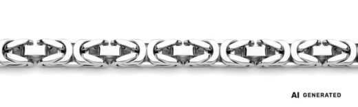 Königs-Kette - KI-generierte künstlerische Interpretation dieser Kette