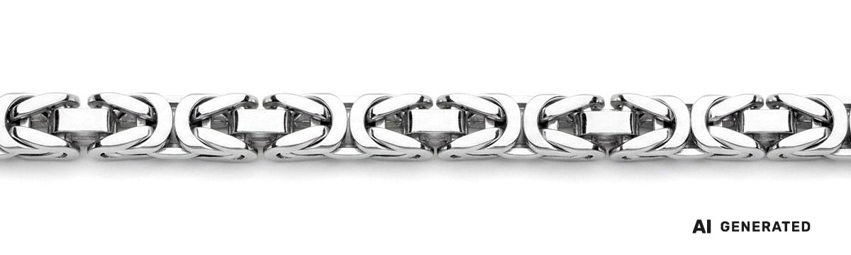 Königs-Kette - KI-generierte künstlerische Interpretation dieser Kette
