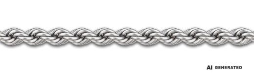 Kordel-Kette - KI-generierte künstlerische Interpretation dieser Kette