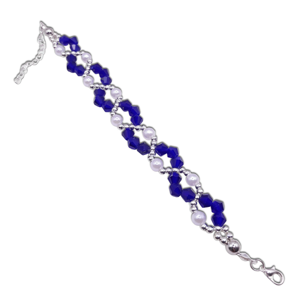 PERLidee-Armband "Hamburg" silberfarben