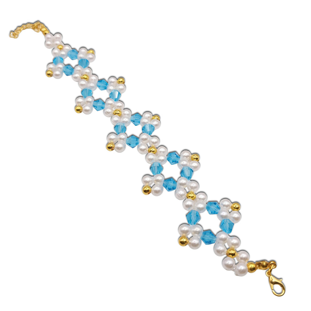 PERLidee-Armband "Mainau" goldfarben