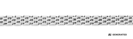 Reiskorn-Kette - KI-generierte künstlerische Interpretation dieser Kette
