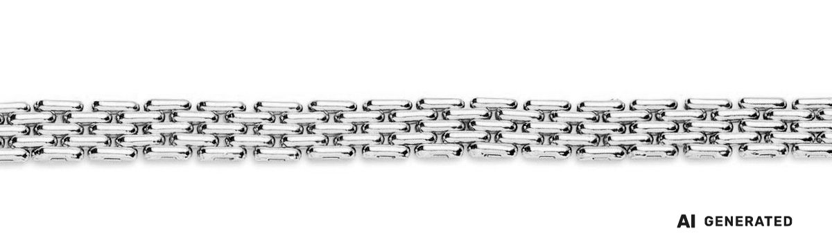 Reiskorn-Kette - KI-generierte künstlerische Interpretation dieser Kette