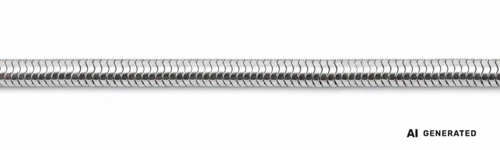 Schlangen-Kette - KI-generierte künstlerische Interpretation dieser Kette
