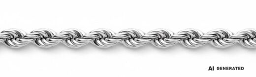 Seil-Kette - KI-generierte künstlerische Interpretation dieser Kette