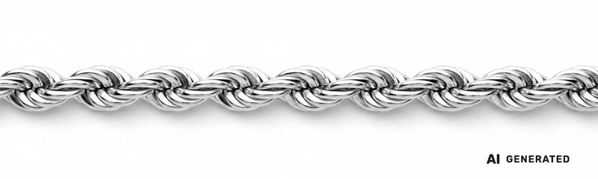 Seil-Kette - KI-generierte künstlerische Interpretation dieser Kette