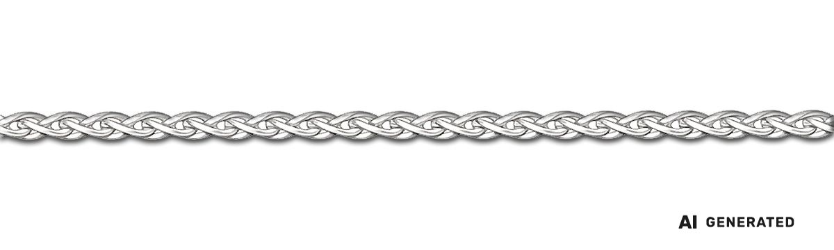 Spiga-Kette - KI-generierte künstlerische Interpretation dieser Kette