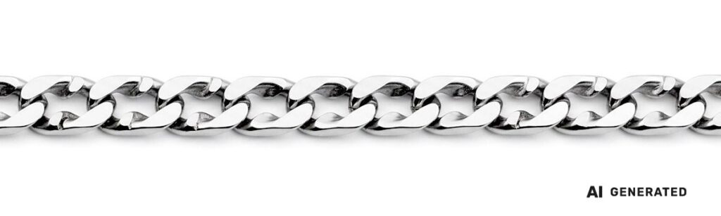 Stift-Panzer-Kette - KI-generierte künstlerische Interpretation dieser Kette