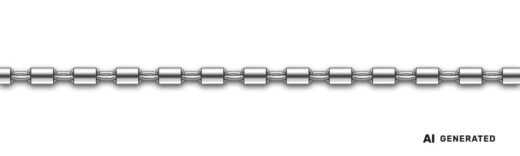 Tonnen-Kette - KI-generierte künstlerische Interpretation dieser Kette