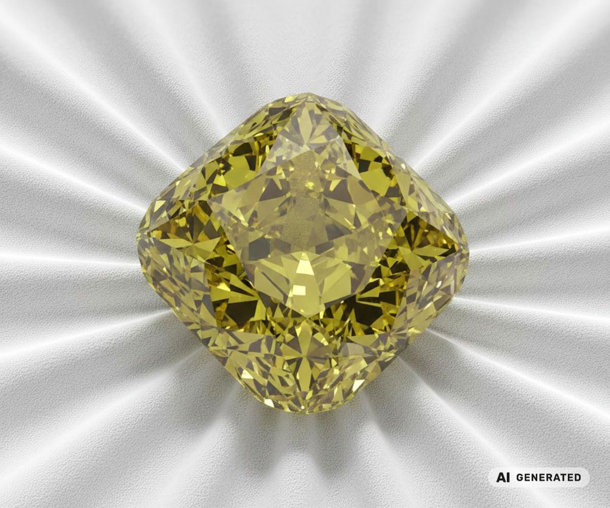 Allnat Diamant - KI-generierte künstlerische Interpretation dieses Edelsteins