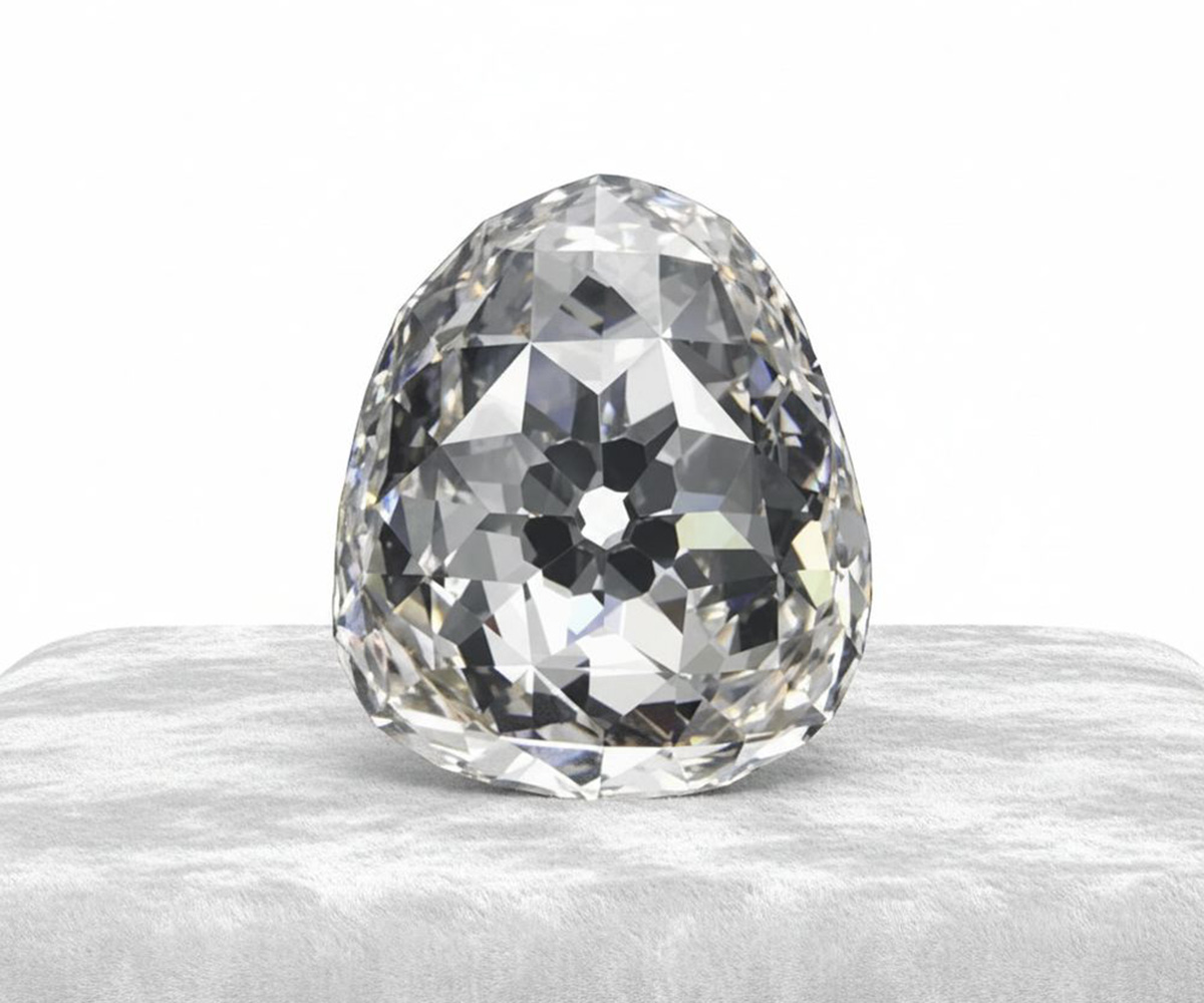 Beau-Sancy-Diamant - KI-generierte künstlerische Interpretation dieses Edelsteins