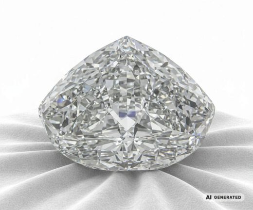 Centenary Diamant - KI-generierte künstlerische Interpretation dieses Edelsteins