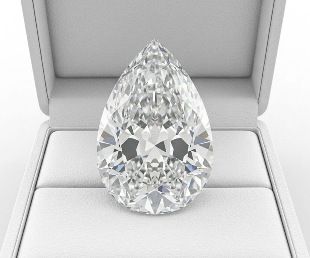 Cullinan-I-Diamant - KI-generierte künstlerische Interpretation dieses Edelsteins