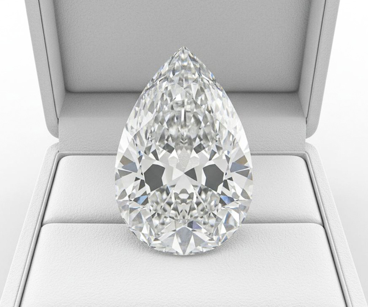 Cullinan-I-Diamant - KI-generierte künstlerische Interpretation dieses Edelsteins