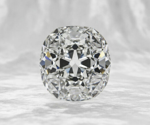 Cullinan-II-Diamant - KI-generierte künstlerische Interpretation dieses Edelsteins