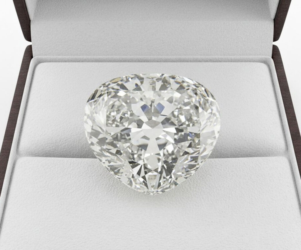 Cullinan-V-Diamant - KI-generierte künstlerische Interpretation dieses Edelsteins
