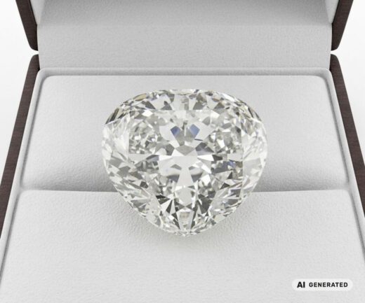 Cullinan-V-Diamant - KI-generierte künstlerische Interpretation dieses Edelsteins