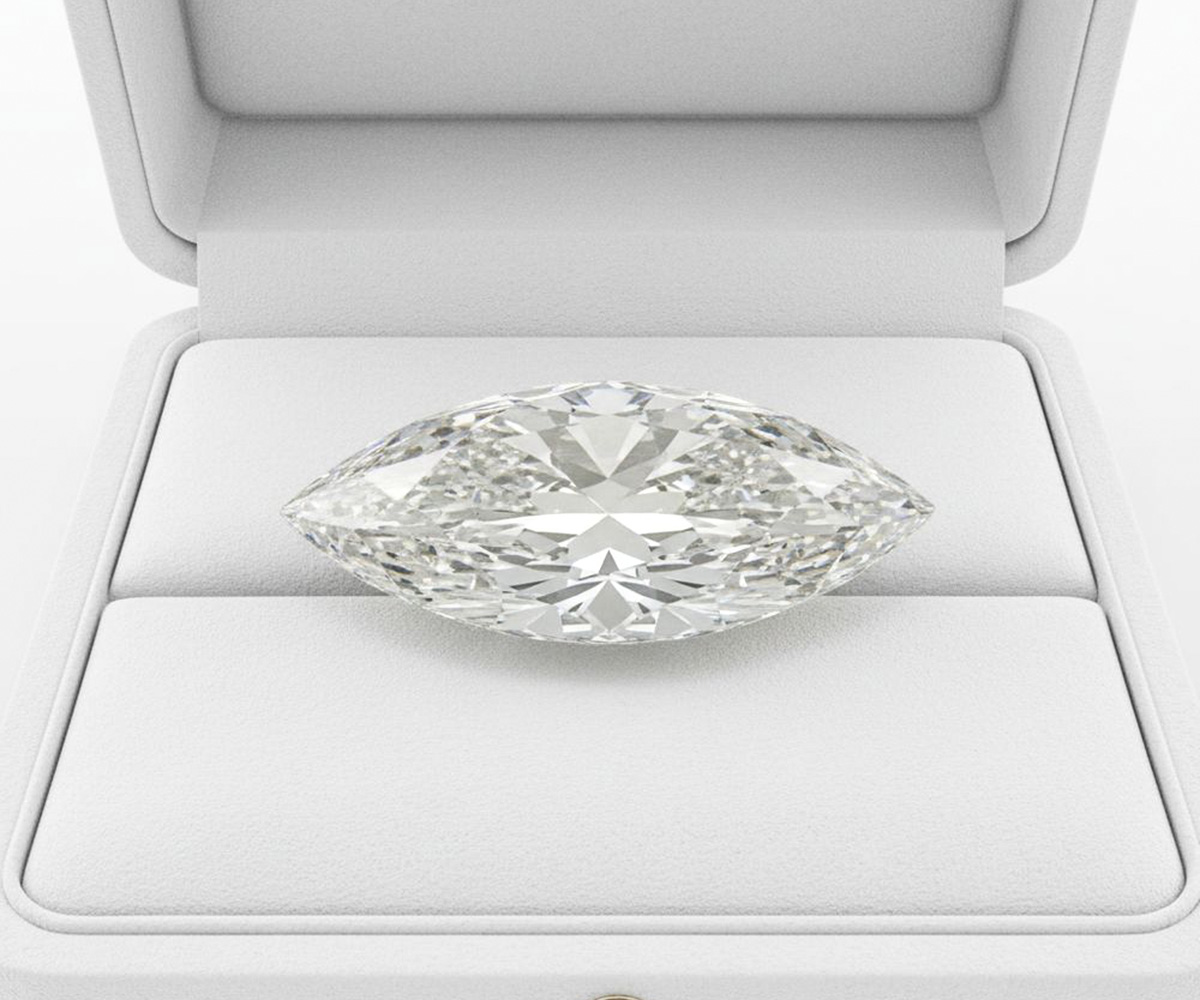 Cullinan-IV-Diamant - KI-generierte künstlerische Interpretation dieses Edelsteins