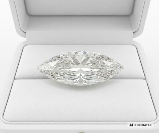 Cullinan-VI-Diamant - KI-generierte künstlerische Interpretation dieses Edelsteins