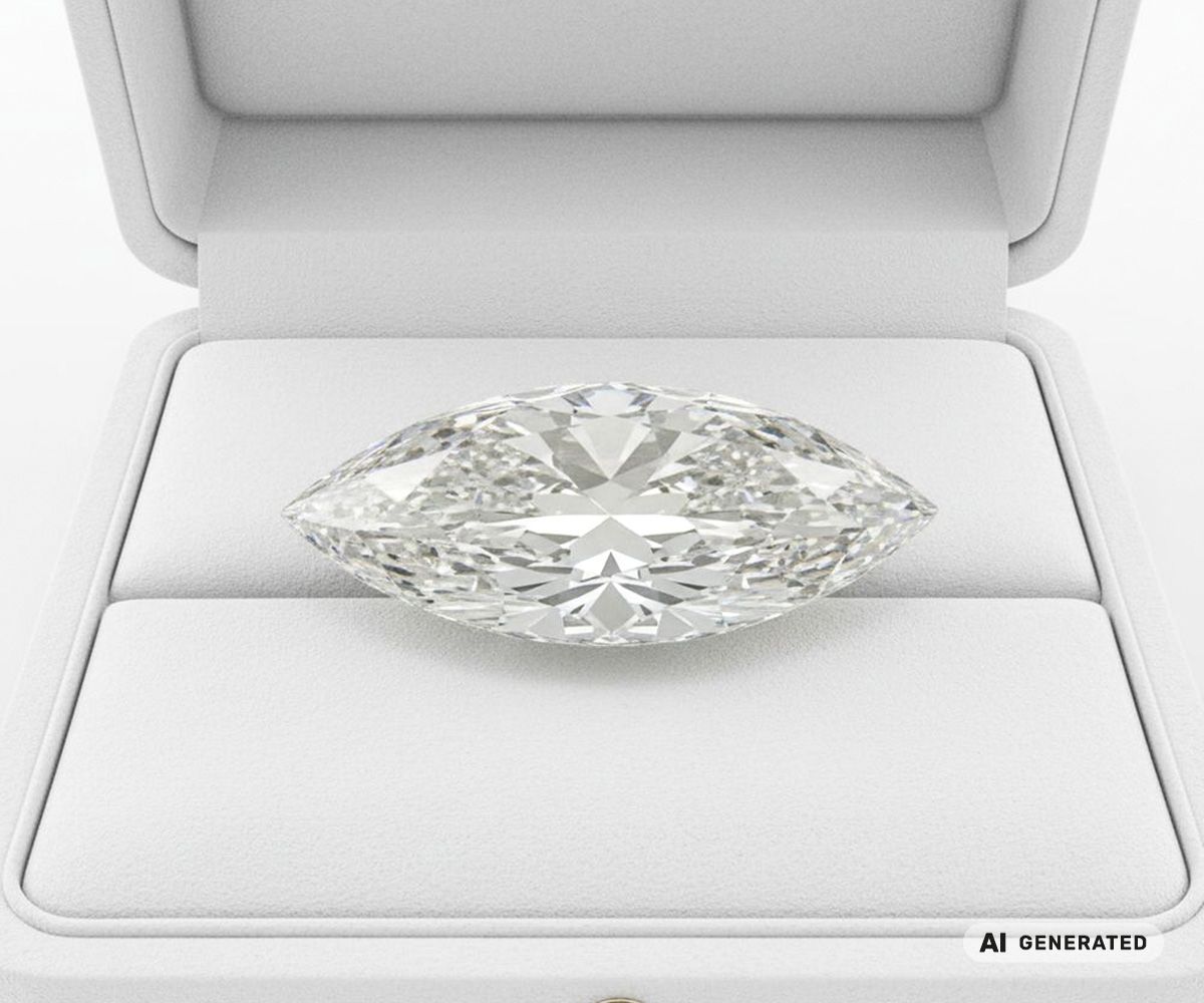 Cullinan-VI-Diamant - KI-generierte künstlerische Interpretation dieses Edelsteins