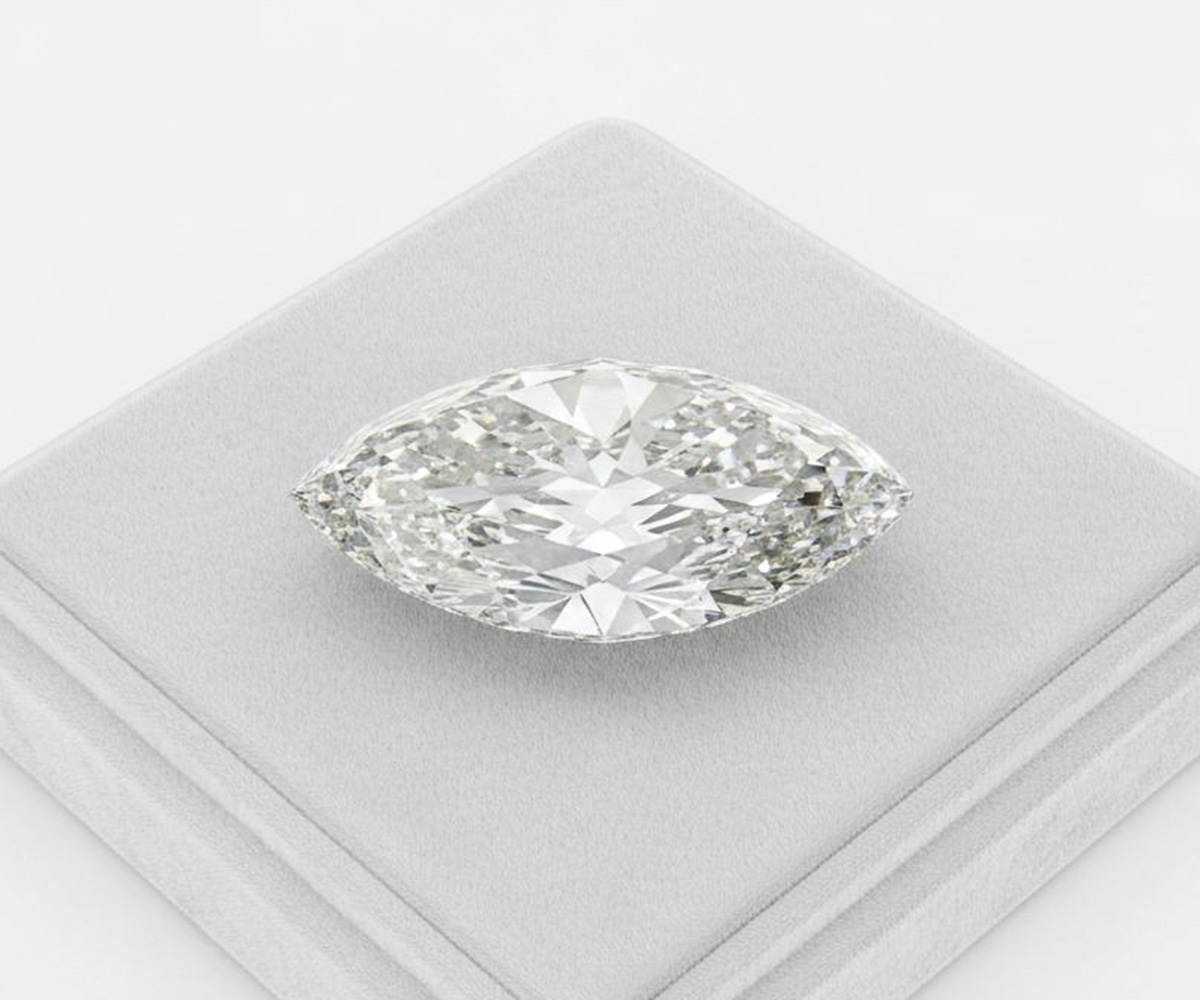 Cullinan-VII-Diamant - KI-generierte künstlerische Interpretation dieses Edelsteins
