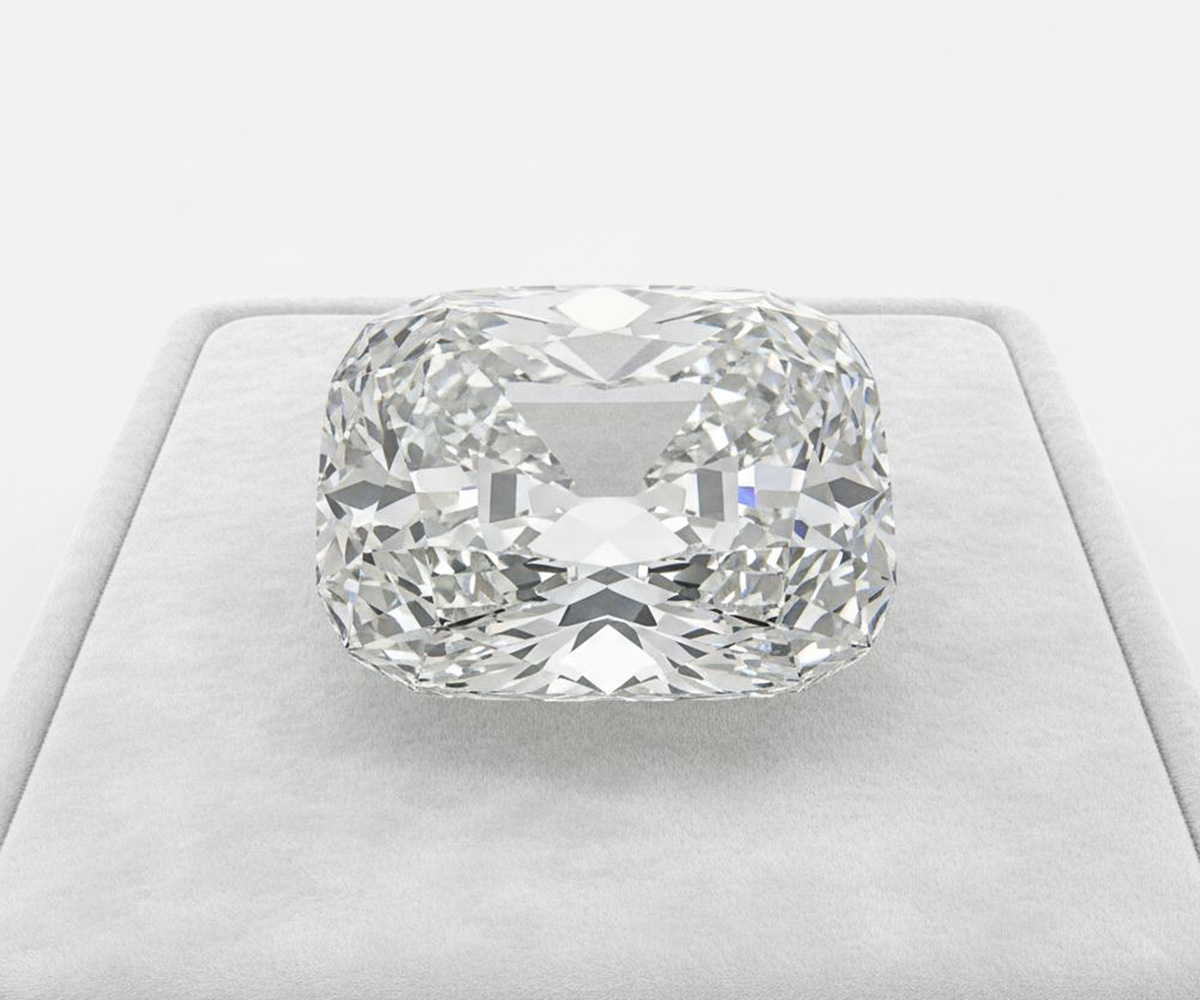 Cullinan-VIII-Diamant - KI-generierte künstlerische Interpretation dieses Edelsteins