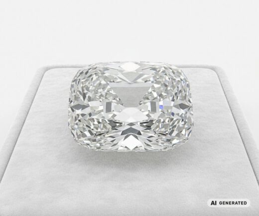 Cullinan-VIII-Diamant - KI-generierte künstlerische Interpretation dieses Edelsteins