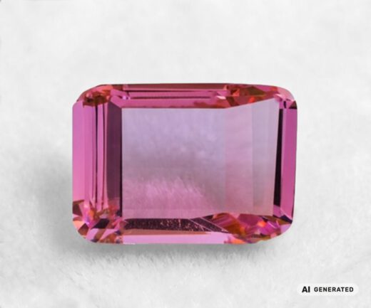 Darya-i-Noor Diamant - KI-generierte künstlerische Interpretation dieses Edelsteins