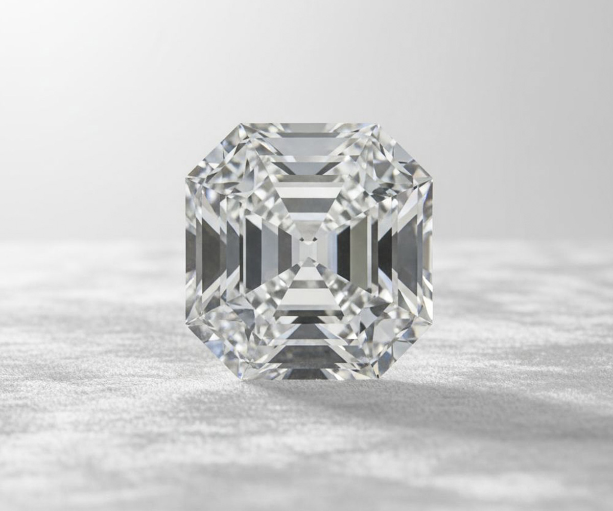 Elizabeth-Taylor-Diamant - KI-generierte künstlerische Interpretation dieses Edelsteins