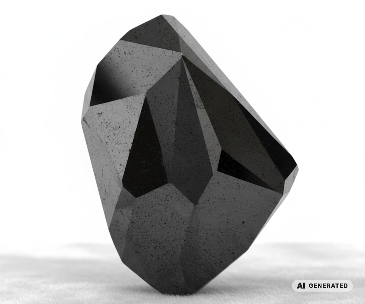 Enigma-Diamant - KI-generierte künstlerische Interpretation dieses Edelsteins