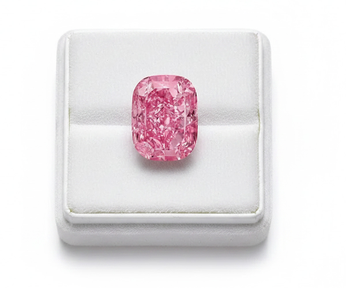 Eternal Pink Diamant - KI-generierte künstlerische Interpretation dieses Edelsteins