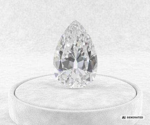 Excelsior-Diamant - KI-generierte künstlerische Interpretation dieses Edelsteins
