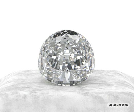 Großmogul Diamant - KI-generierte künstlerische Interpretation dieses Edelsteins