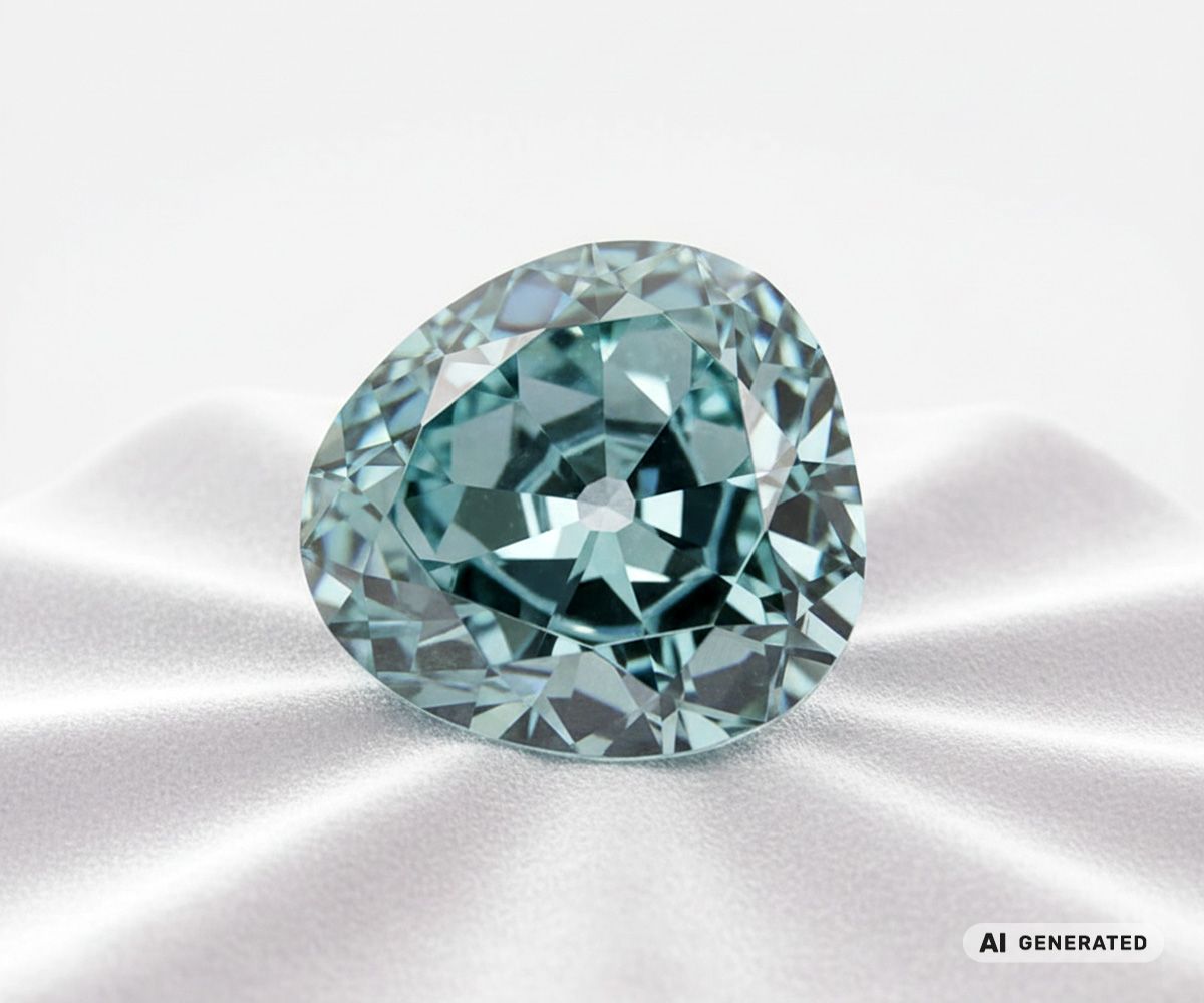 Idols Eye Diamant - KI-generierte künstlerische Interpretation dieses Edelsteins